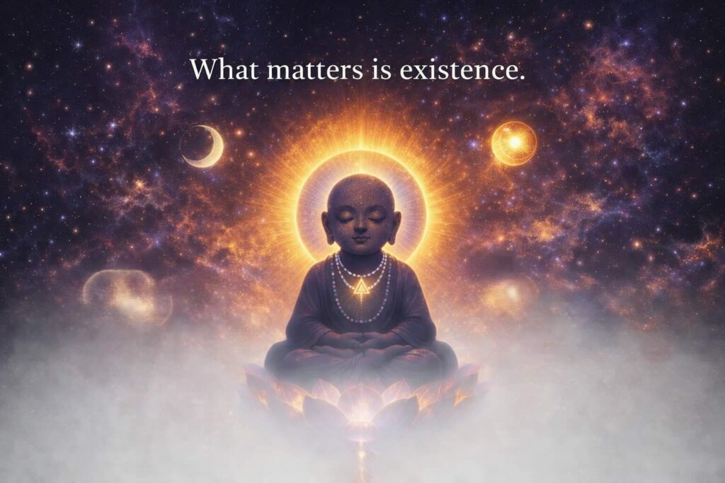 What matters is existence