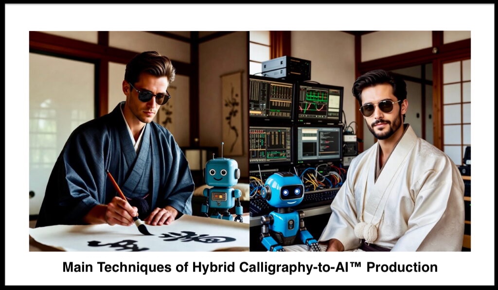 PROCESS STUDIO of Hybrid-Calligraphy-to-AI-Production-Workflow