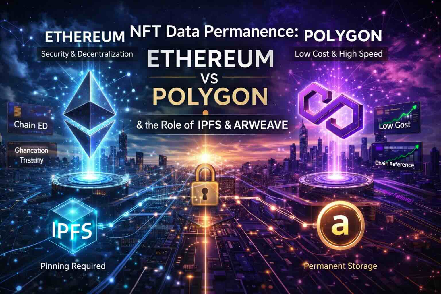 NFT Data Permanence - Ethereum vs Polygon and the Role of IPFS & Arweave