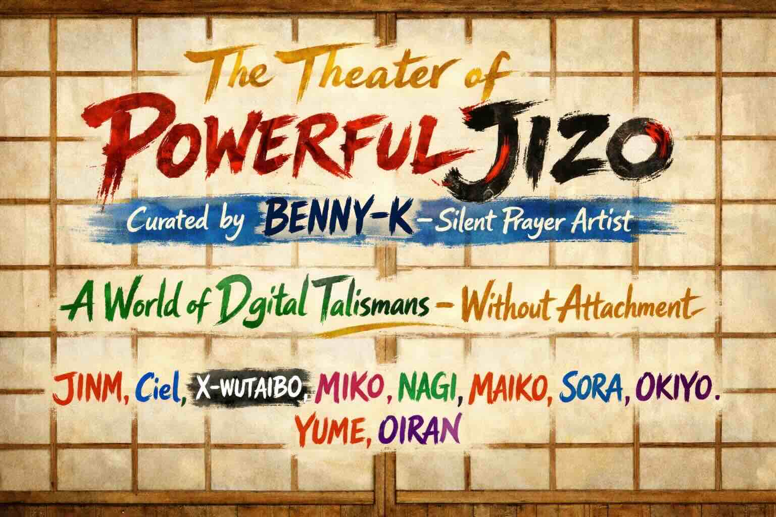 The Theater of POWERFUL JIZO — Philosophy, Structure, and NFT Ecosystem